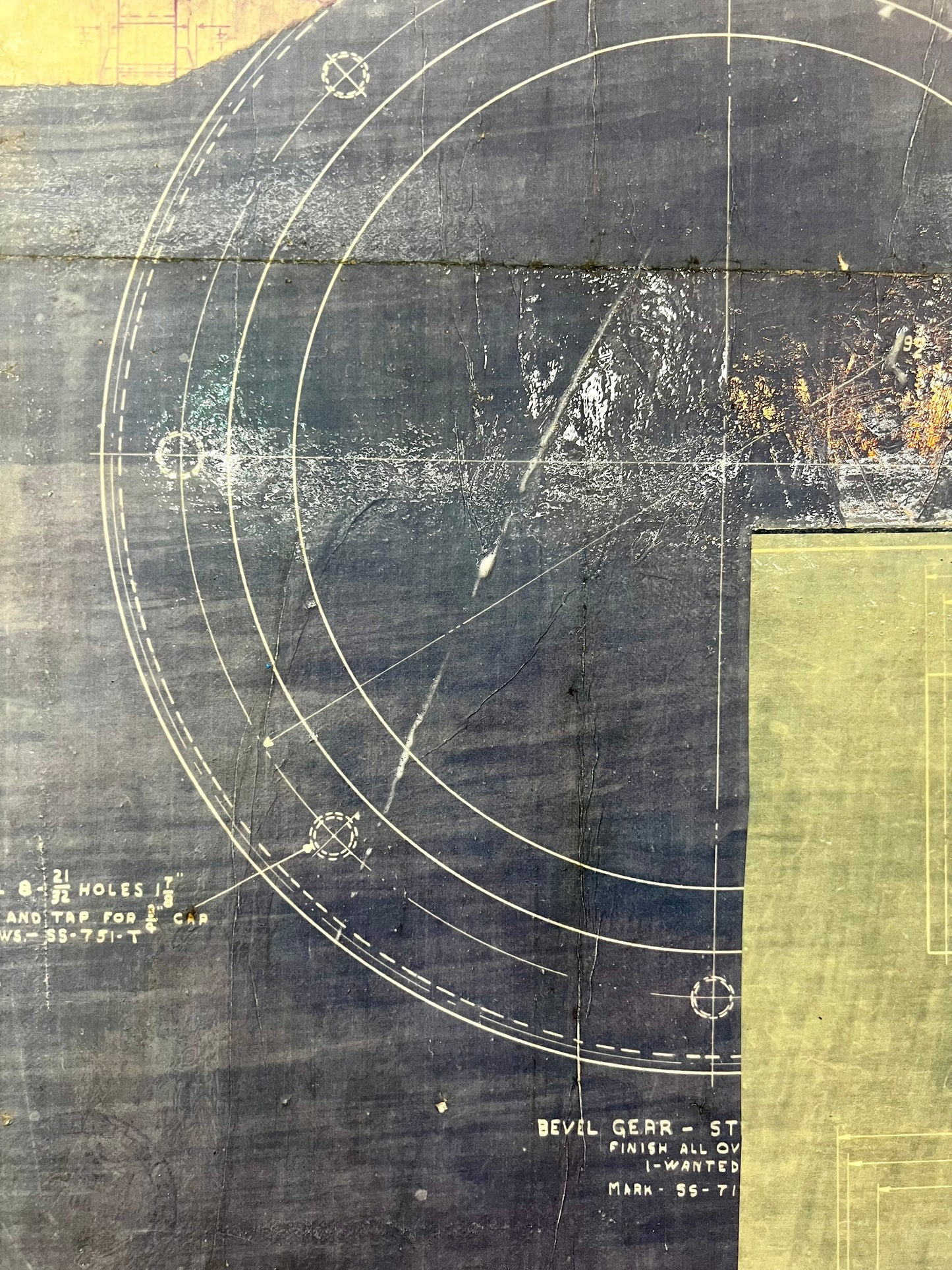 The Yearning Heart / Heart & Blueprint Collage / Sunday Collection / January 2026