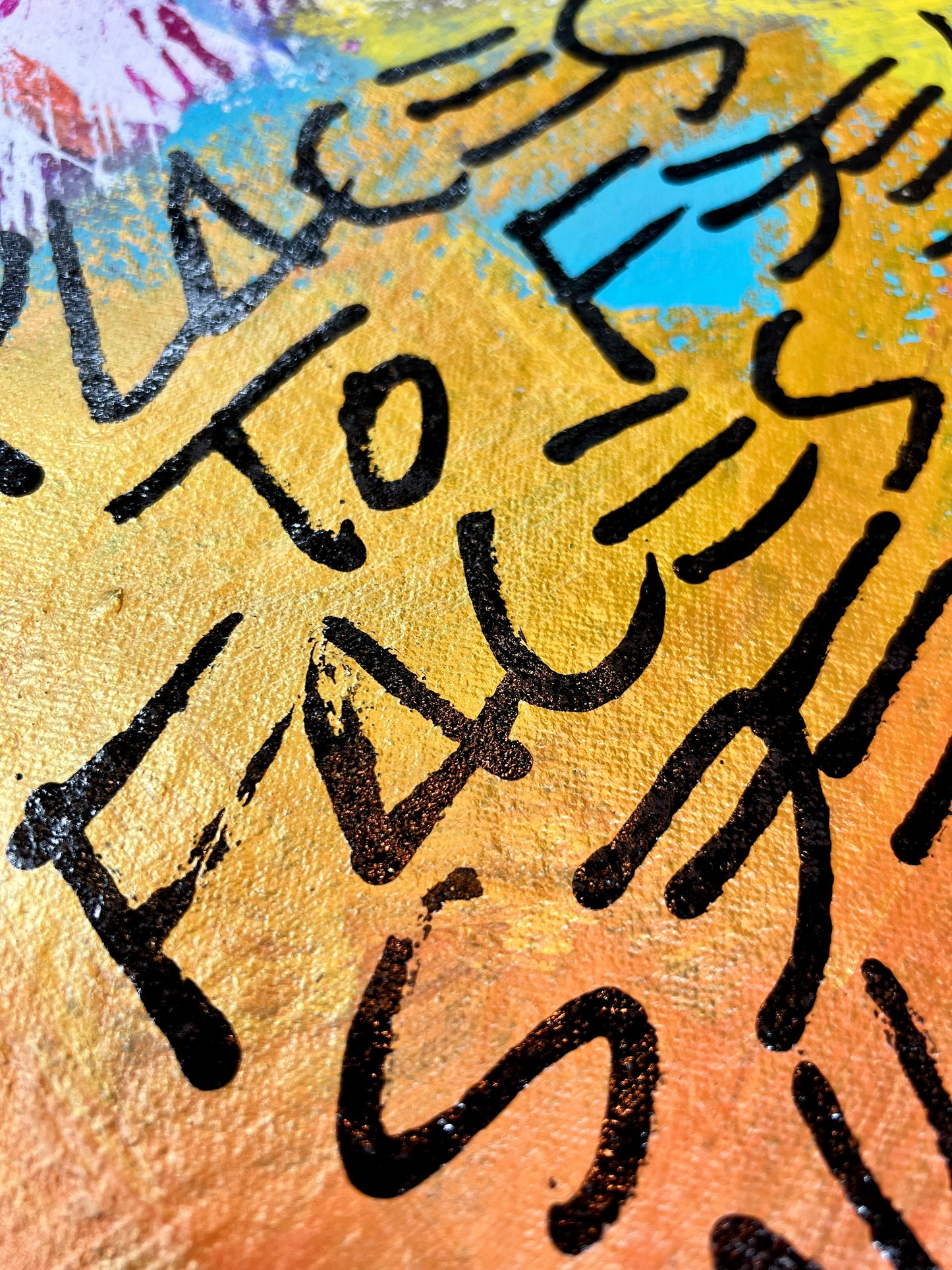 Dancing With Strength / Gold & Orange Mantra / March 2026