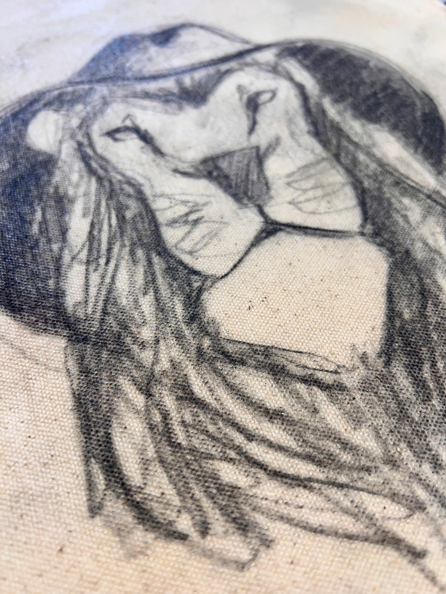Walk Slow / Cowboy Lion Sketch / Sunday Collection / September 2025