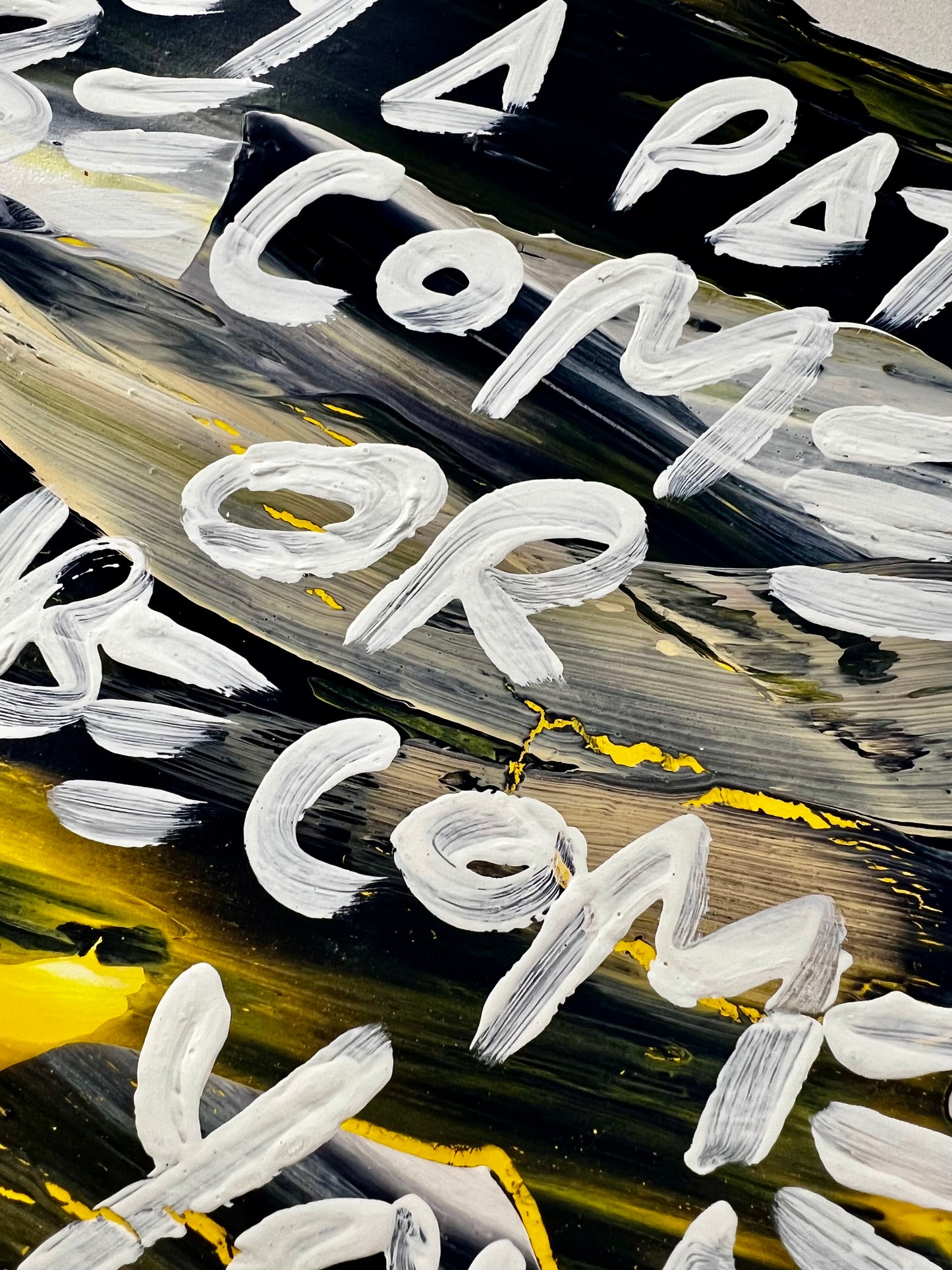 The Path / Yellow & Black /Archival Paper Mantra / BOGO Originals / January 2026