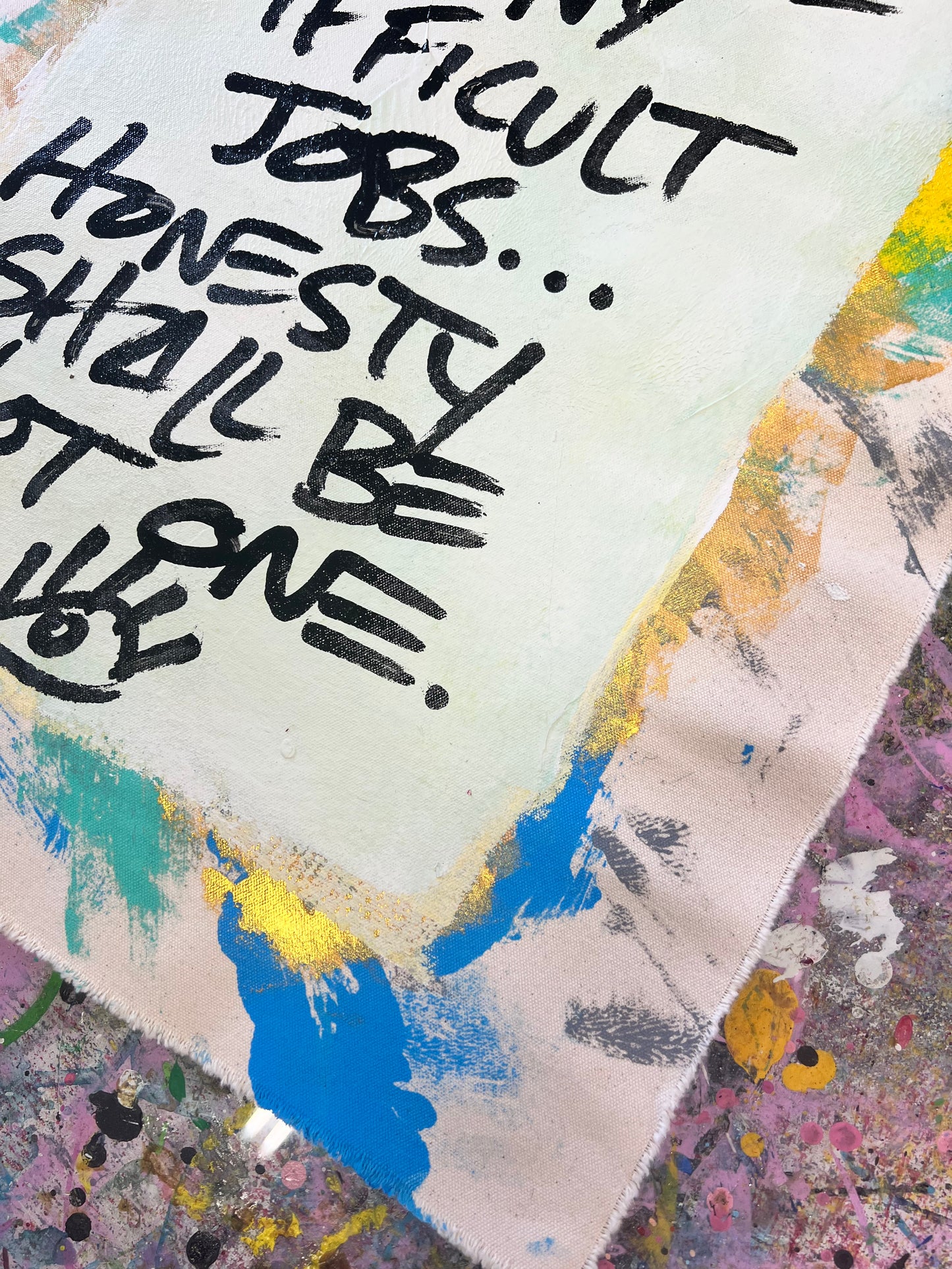 Honesty Not Difficult / Abstract Background / Mantra / April 2026