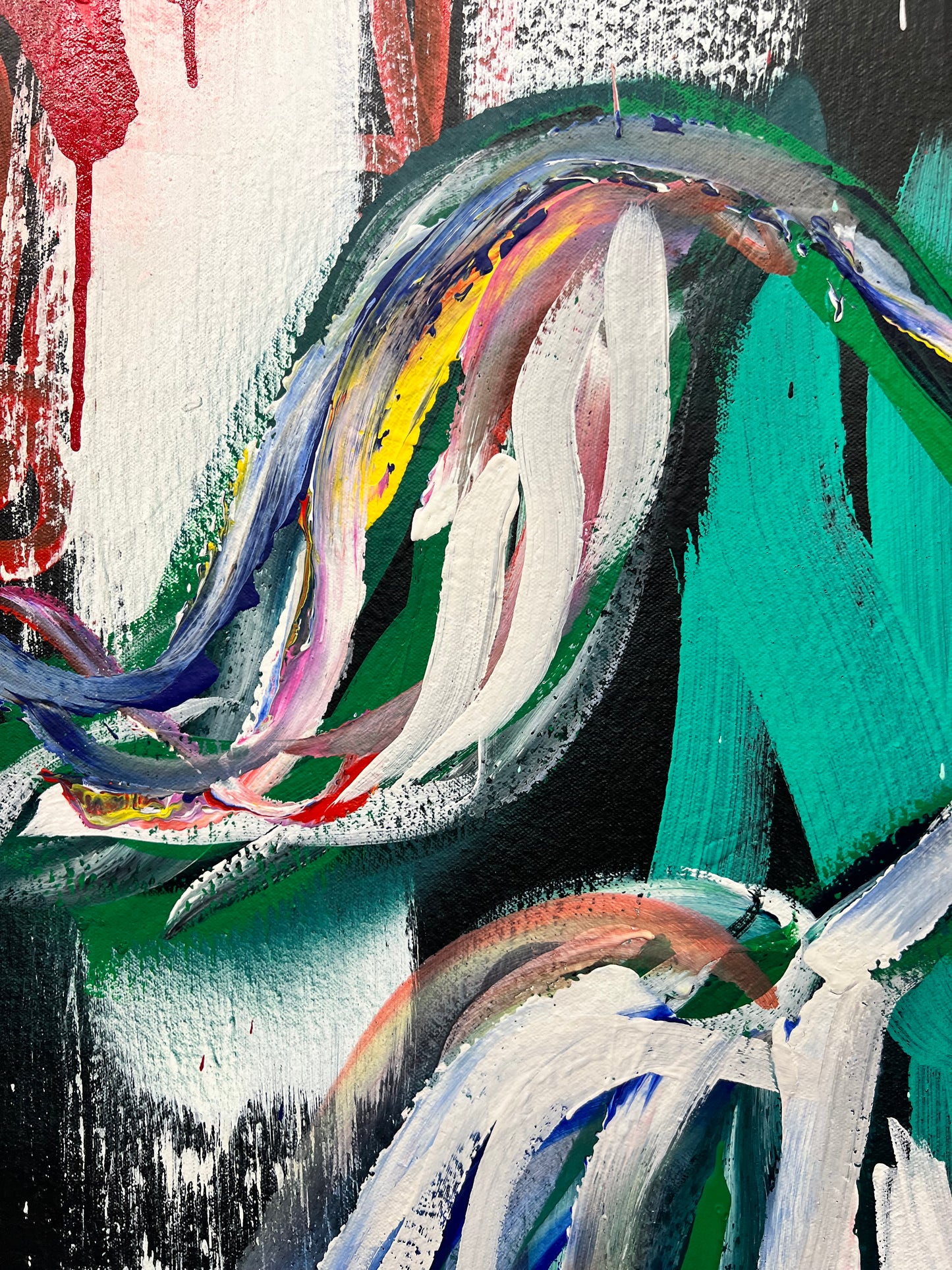 Together In All Things / Abstract Rose / Black / Featured Originals / May 2026