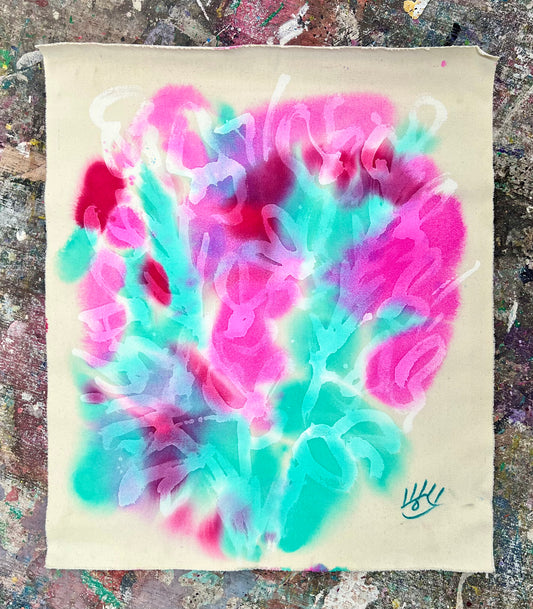 Floral Pace / Color Wash Abstract Bouquet / Wednesday Refresh / February 2026