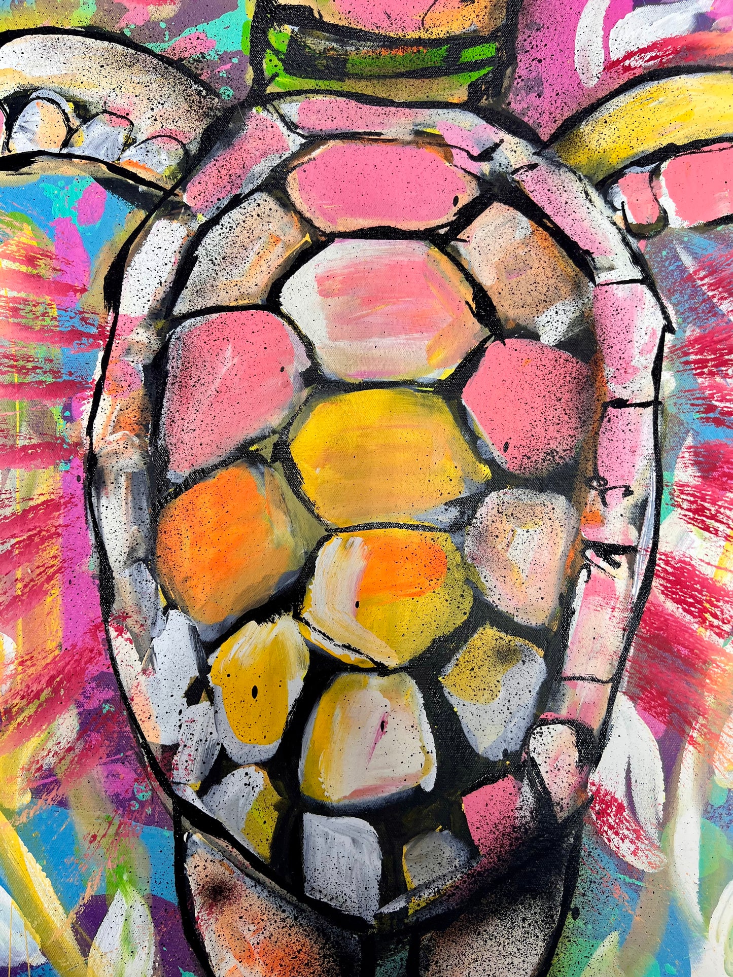 Stay in Flow / Abstract Sea Turtle / August 2026