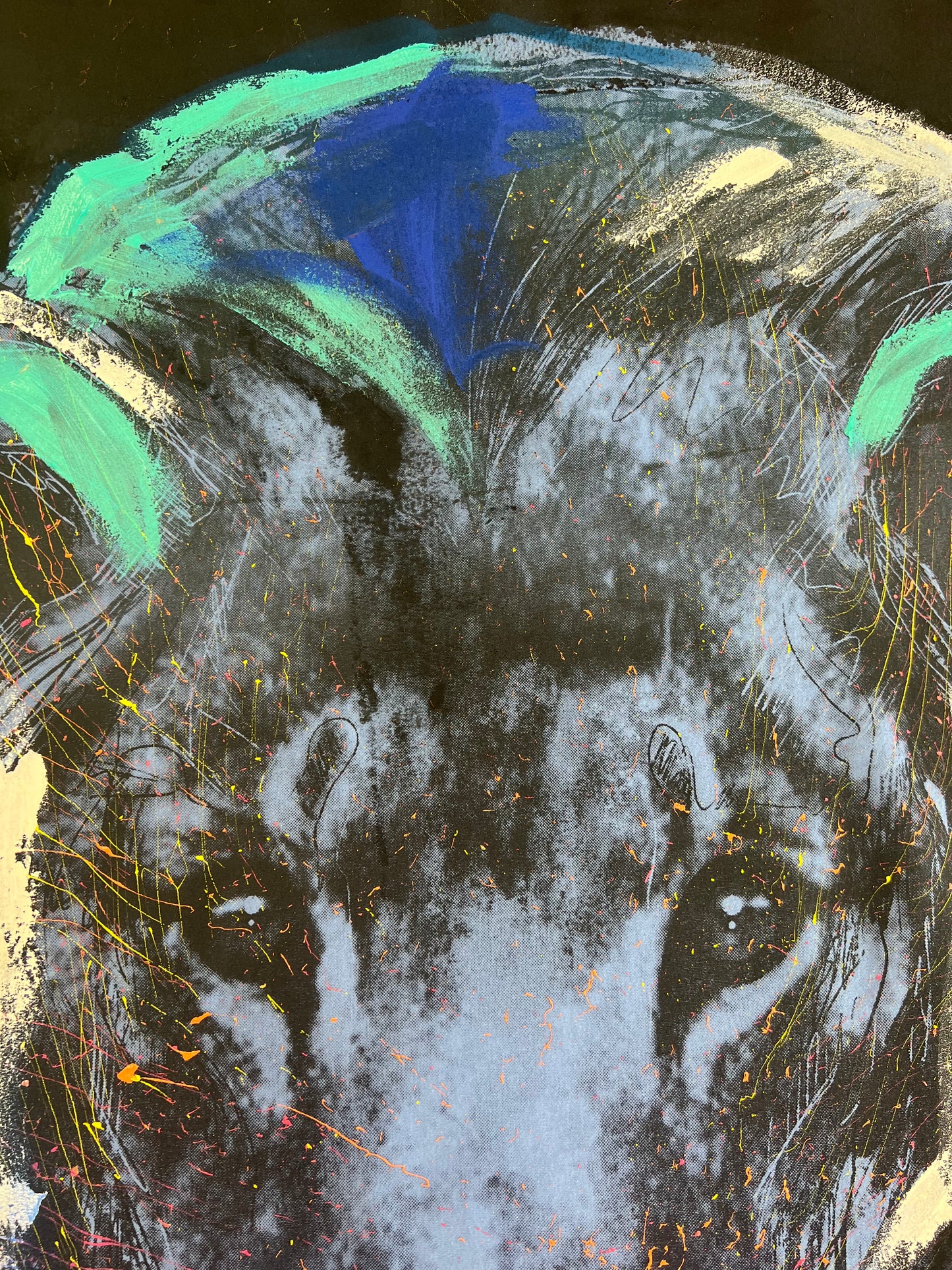 Amazing Things / Winter Lion Tapestry / May 2024