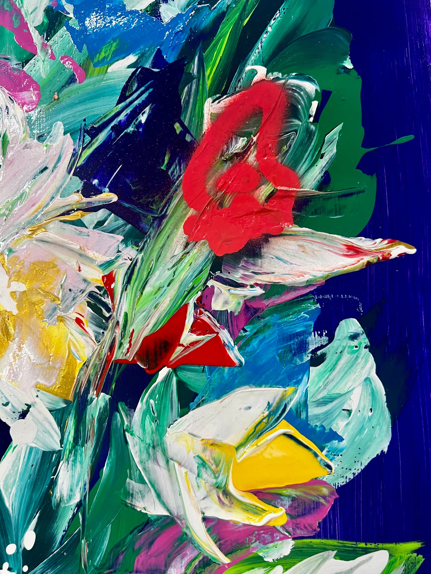 Courage to be Tender / Purple / Archival Paper Bouquet / Sunday Collection / January 2026