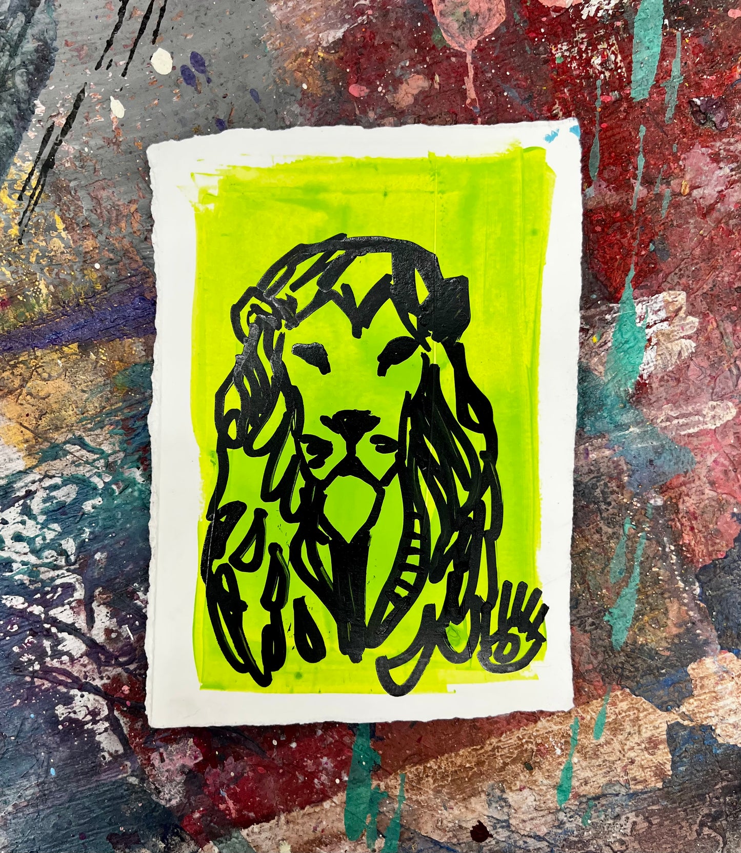 Lion Sketch / Spring / Archival Paper / BOGO Originals / January 2026