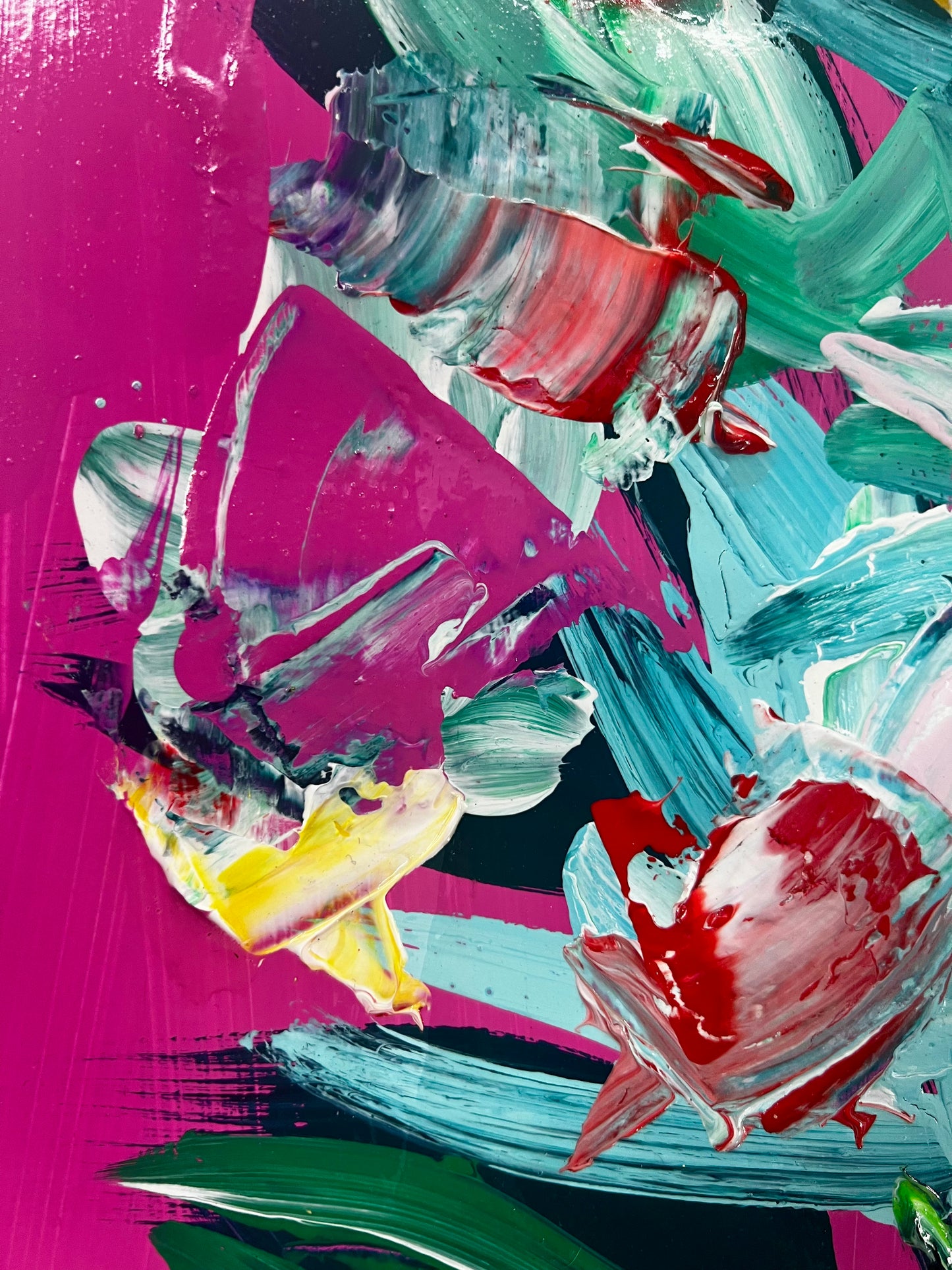 Giving Hands / Fuchsia / Archival Paper Bouquet / Sunday Collection / January 2026