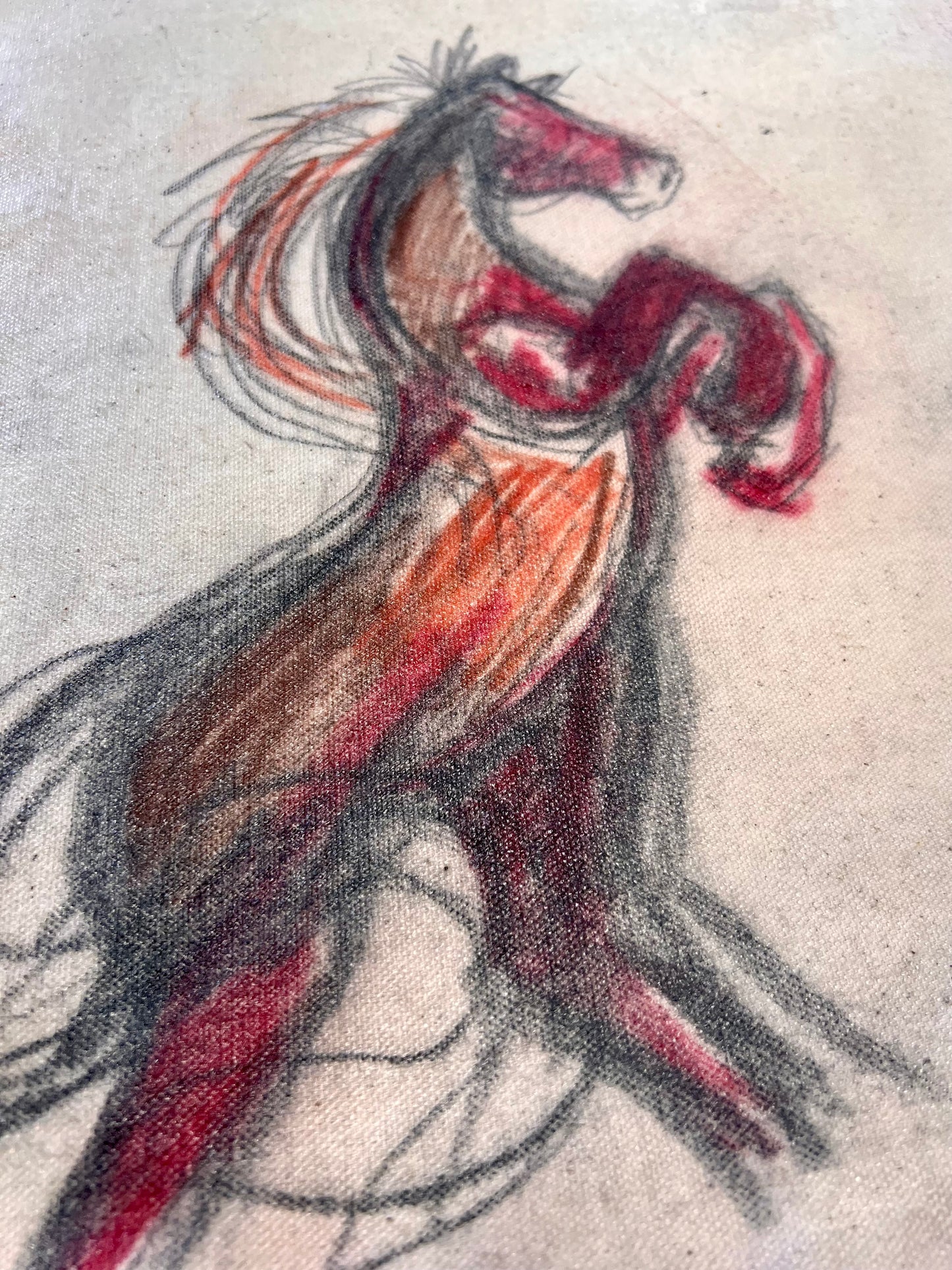 Sacred Not Scared / Horse Sketch / Sunday Collection / September 2025