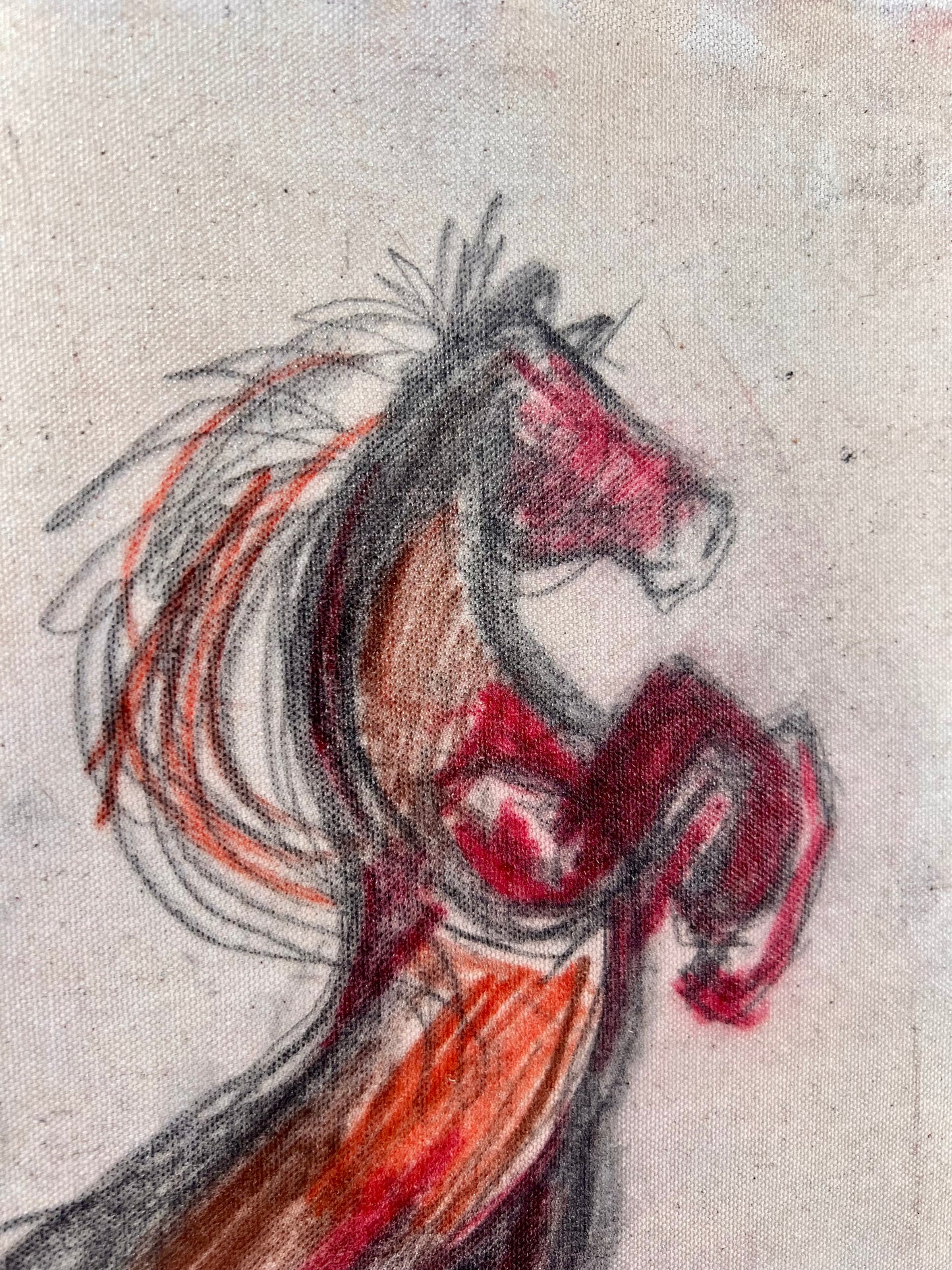 Sacred Not Scared / Horse Sketch / Sunday Collection / September 2025