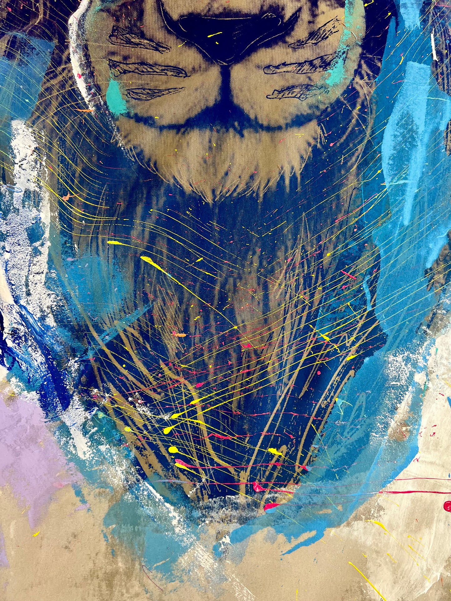 Amazing Things / Desert Lion Tapestry / May 2024