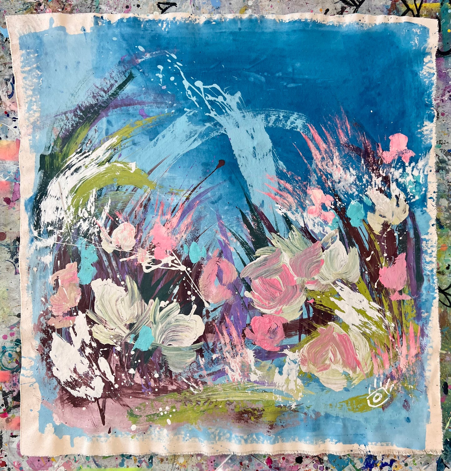 Prepare for Good Things / Blue / Floral Landscape / June 2026