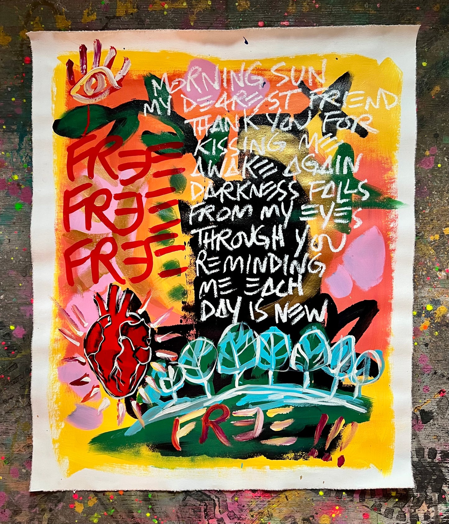 Each Day is New / Illustrated Mantra 2 / Winter 2025