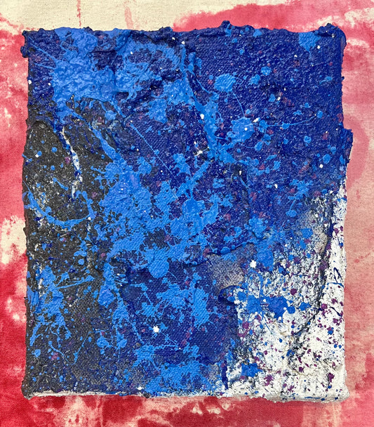 Study in Blue / Texture Exploration / March 2024