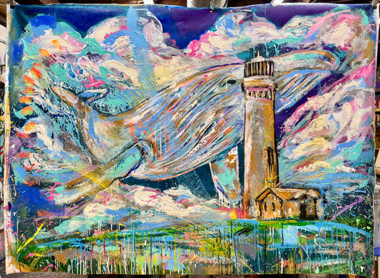 Calm Becomes Clear / Lighthouse and Whale / Featured Originals / August 2025