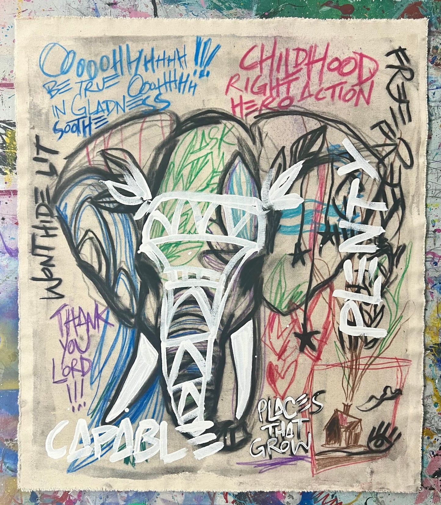 Places That Grow / Charcoal Sketch / Sunday Collection / January 2026