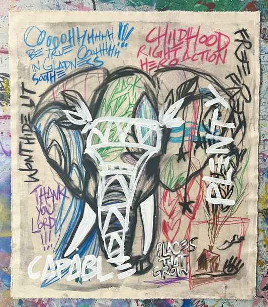 Places That Grow / Charcoal Sketch / Sunday Collection / January 2026