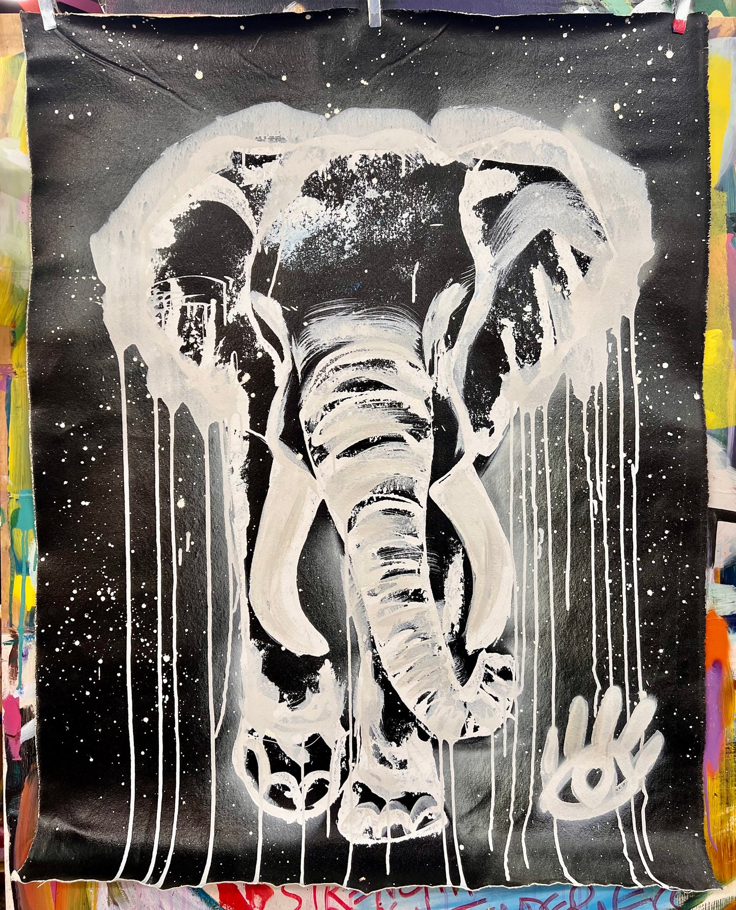 Now and Becoming / Black & White Elephant / Sunday Collection / July 2025