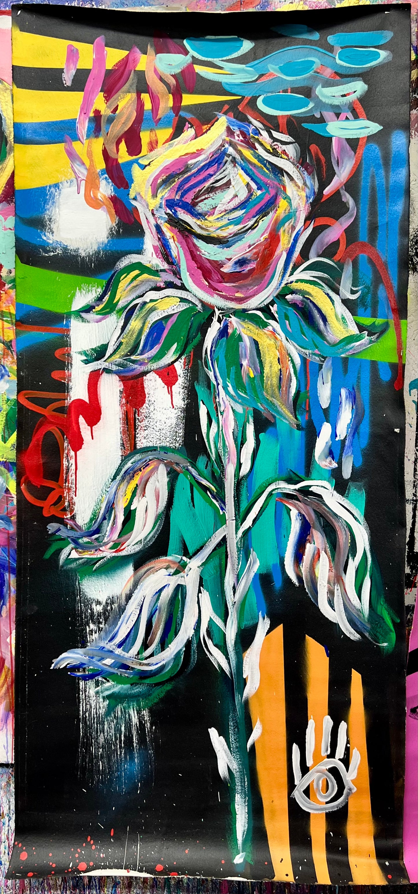 Together In All Things / Abstract Rose / Black / Featured Originals / May 2026