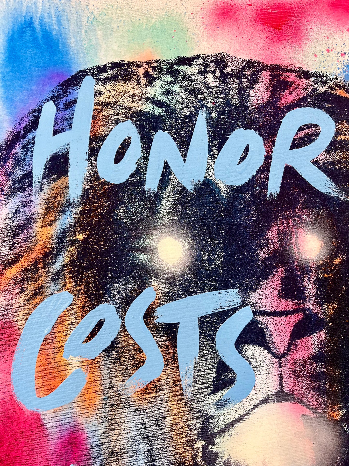Honor Costs Nothing / Vintage Screenprint Lion / Wednesday Refresh / July 2025