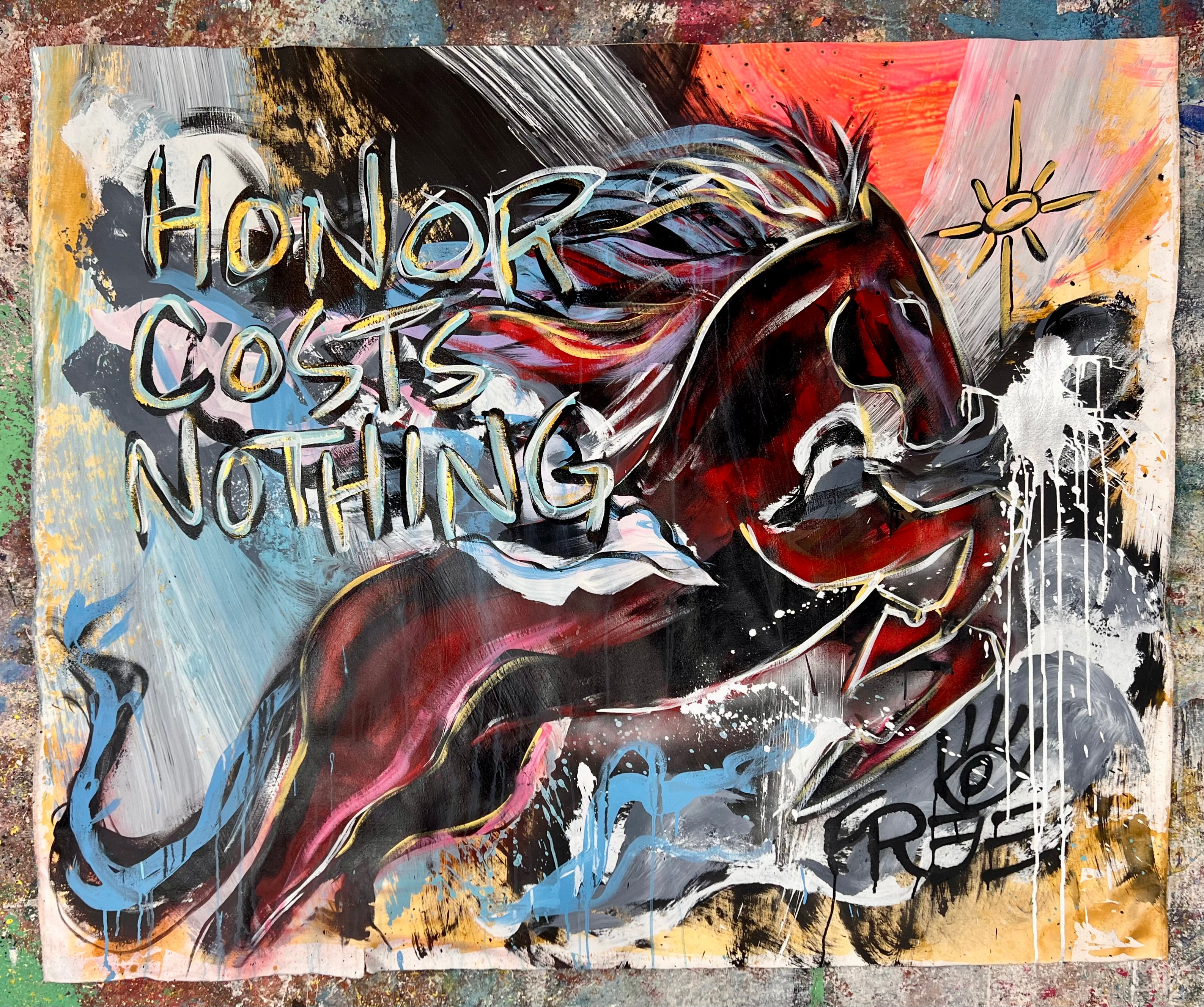 Honor Costs Nothing / Galloping Horse / Featured Originals / November ...