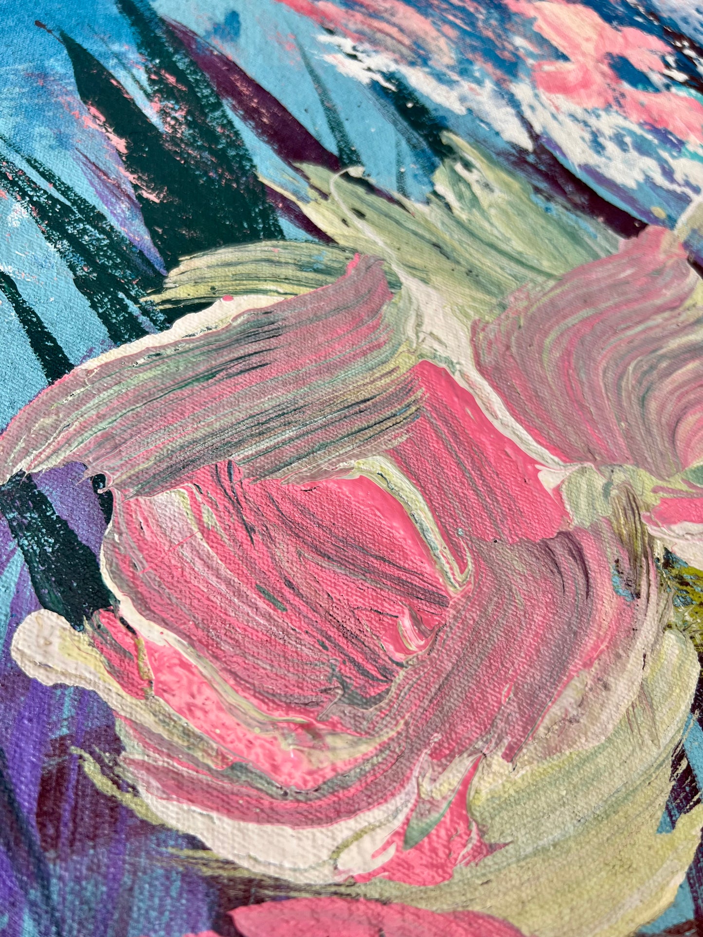 Prepare for Good Things / Blue / Floral Landscape / June 2026