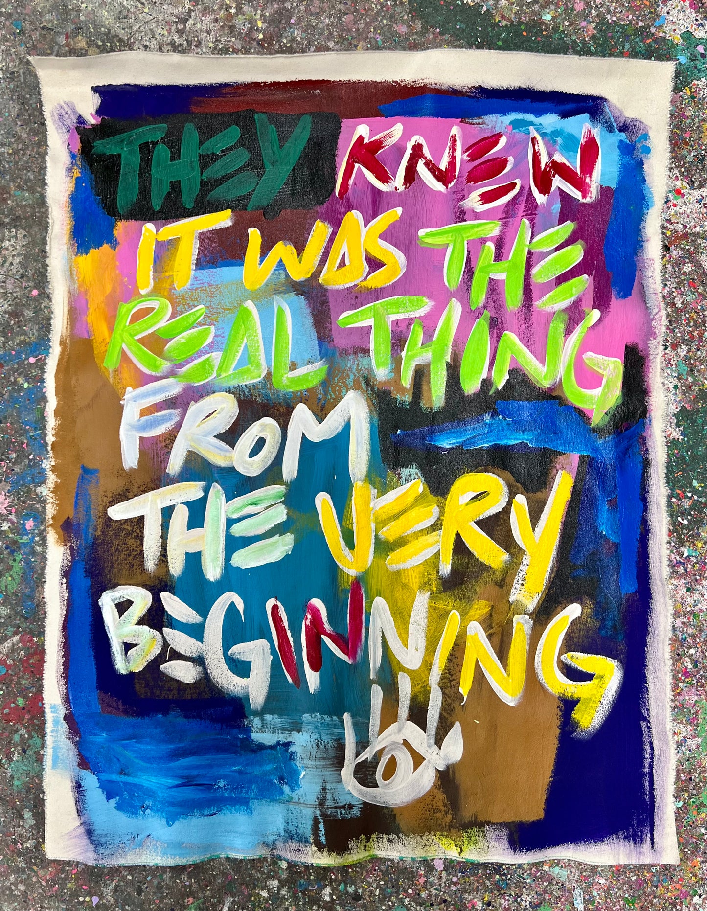 The Real Thing From The Very Beginning / Double Sided Mantra / July 2024