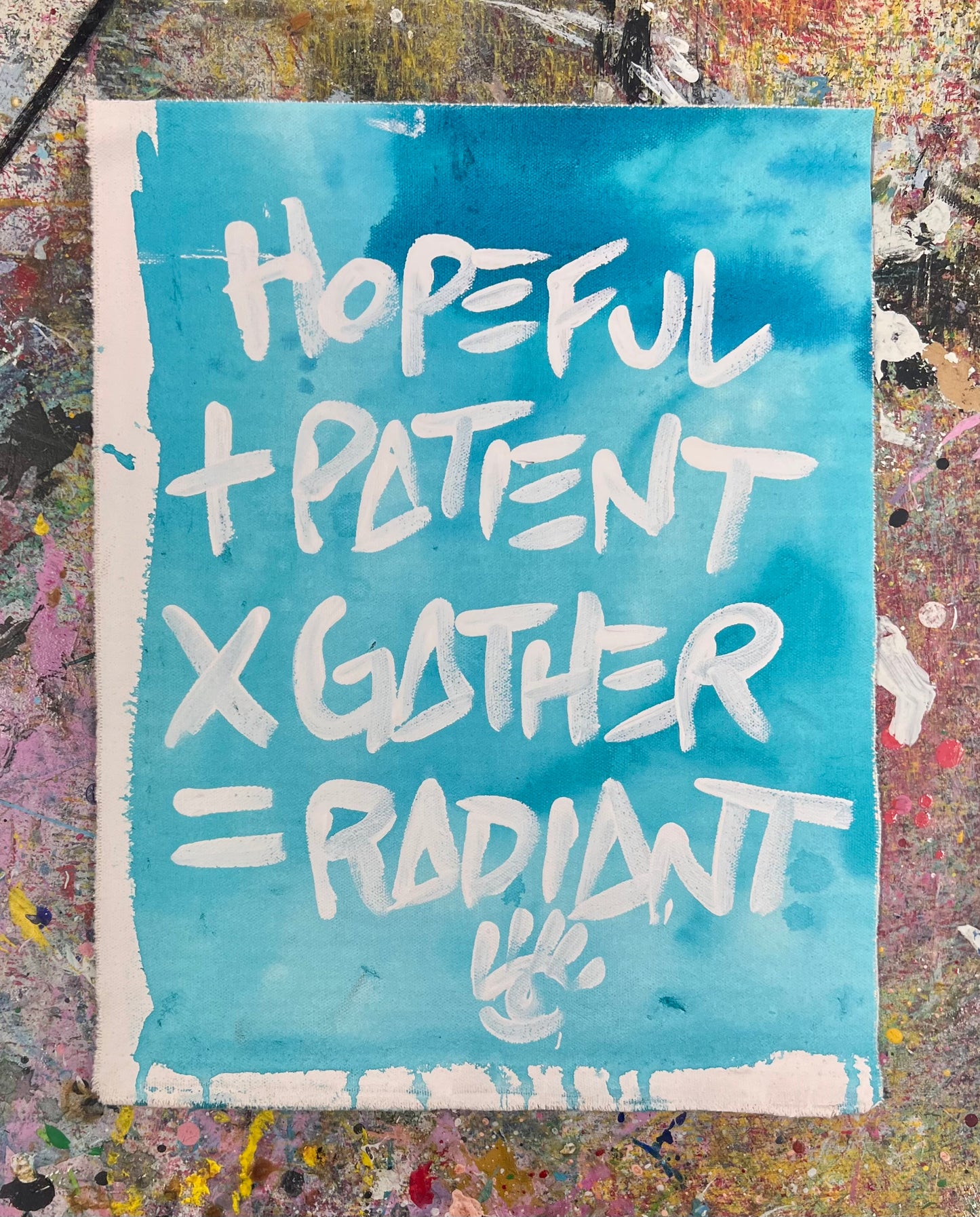 Hopeful + Patient / Ocean Mantra / Sunday Collection / November 2025