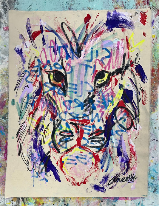 Heard With No Words / Lion Sketch / Studio Archives Collection