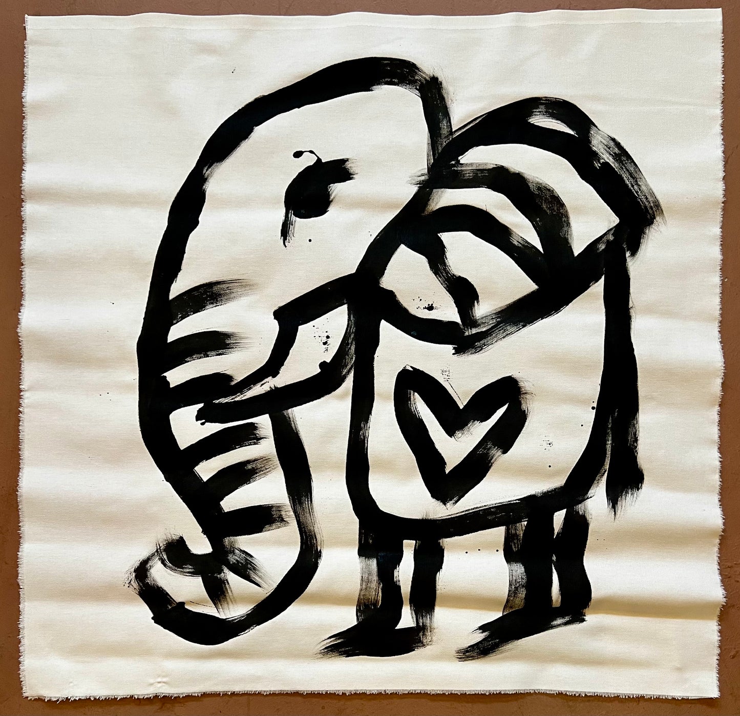 Black and White Cave Elephant / Farewell 2025 Collection