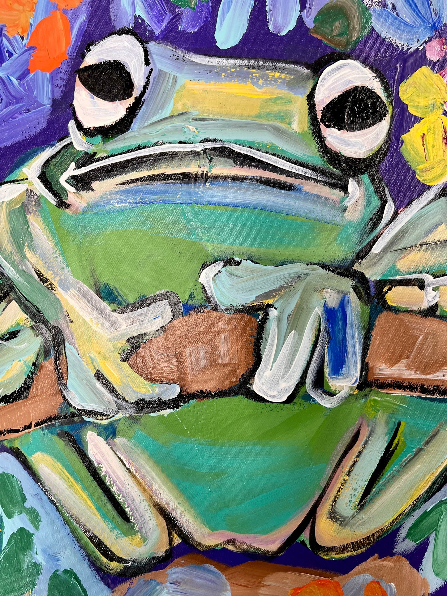 Hang In There / Frog / July 2025