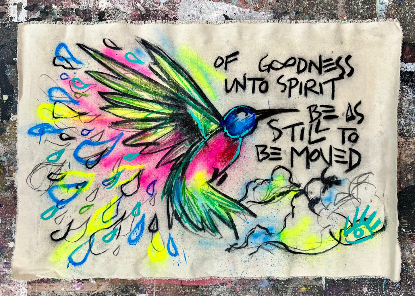 Goodness Unto Spirit / Hummingbird Sketch / Wednesday Refresh / February 2026