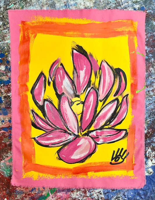 Sacred Not Scared / Lotus Sketch / Sunday Collection / August 2025