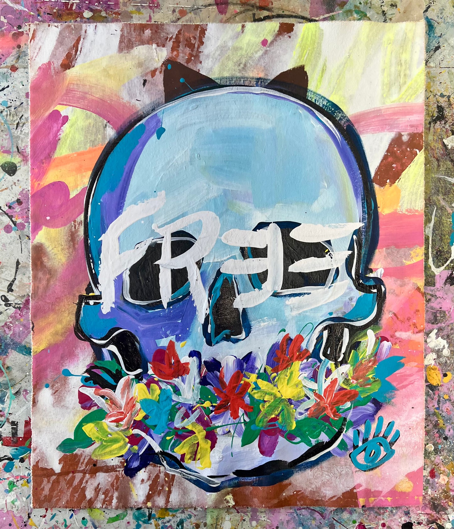 Beautiful and Free / Floral Skull / April 2026
