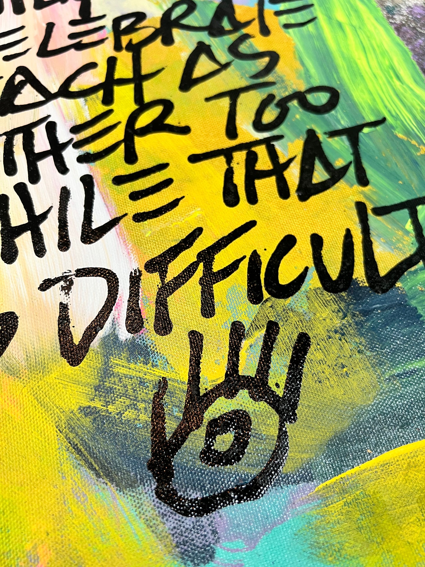 Celebrate Each Other / Yellow & Green Mantra / March 2026