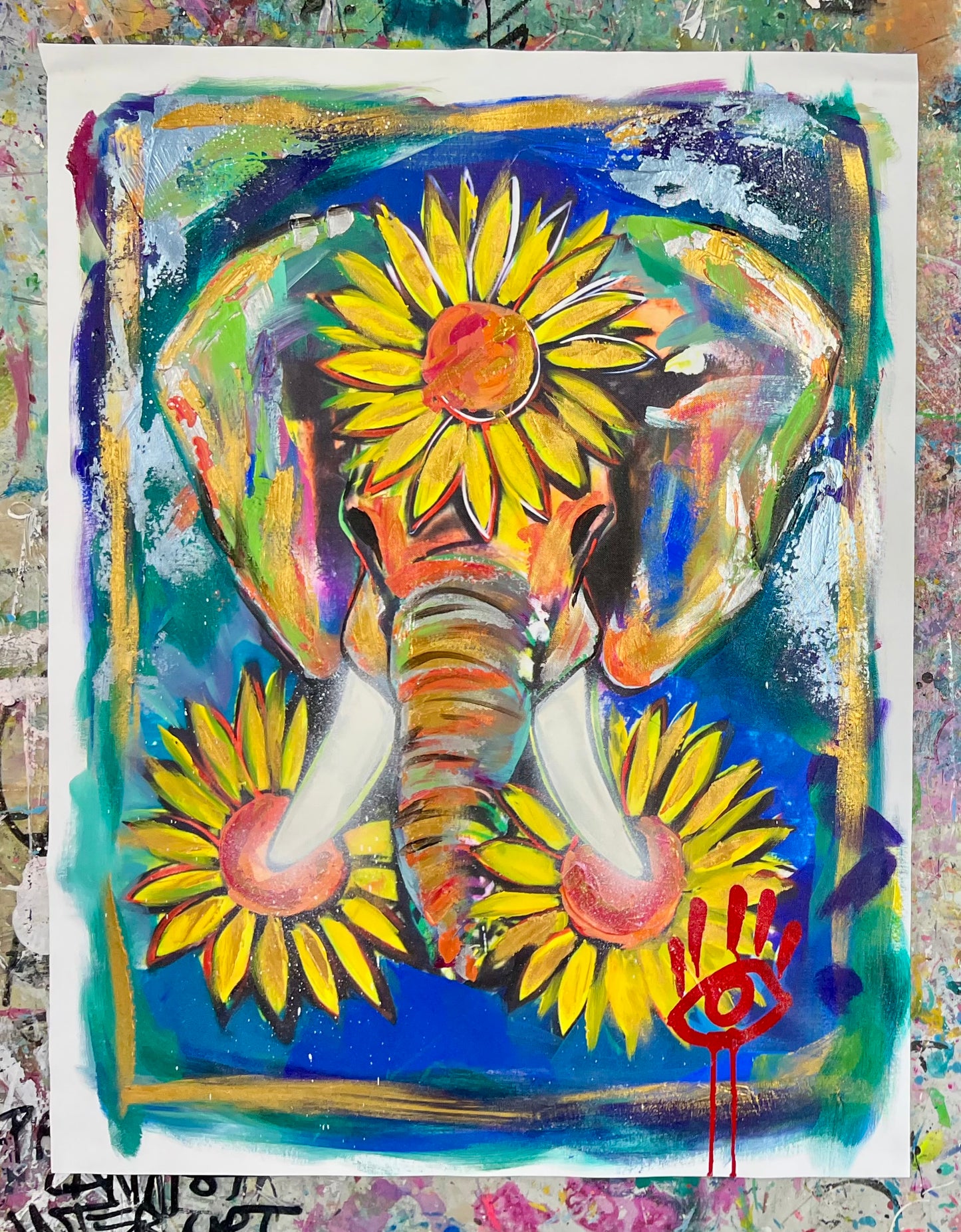 Dream as Essence / Sunflower Elephant / Enhanced Reproduction / June 2024