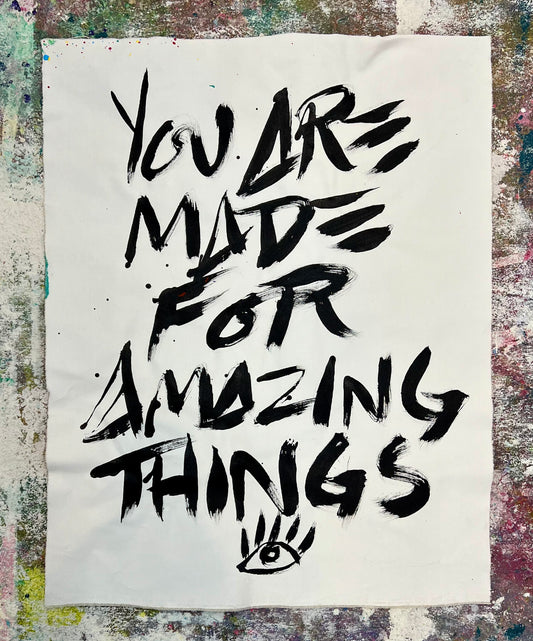 Amazing Things / Black and White Mantra / February 2024