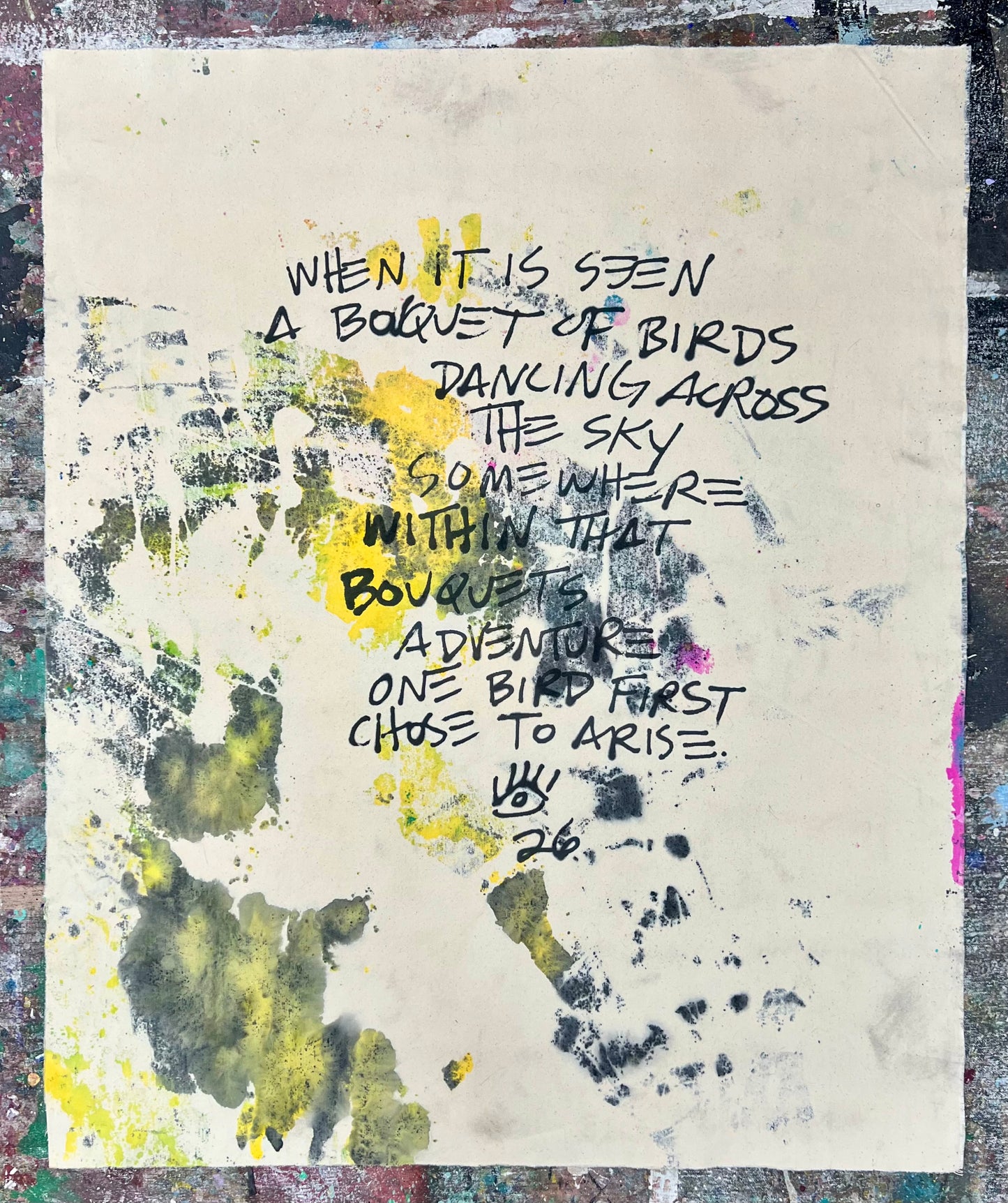 Dancing Across the Sky / Bluebird / March 2026