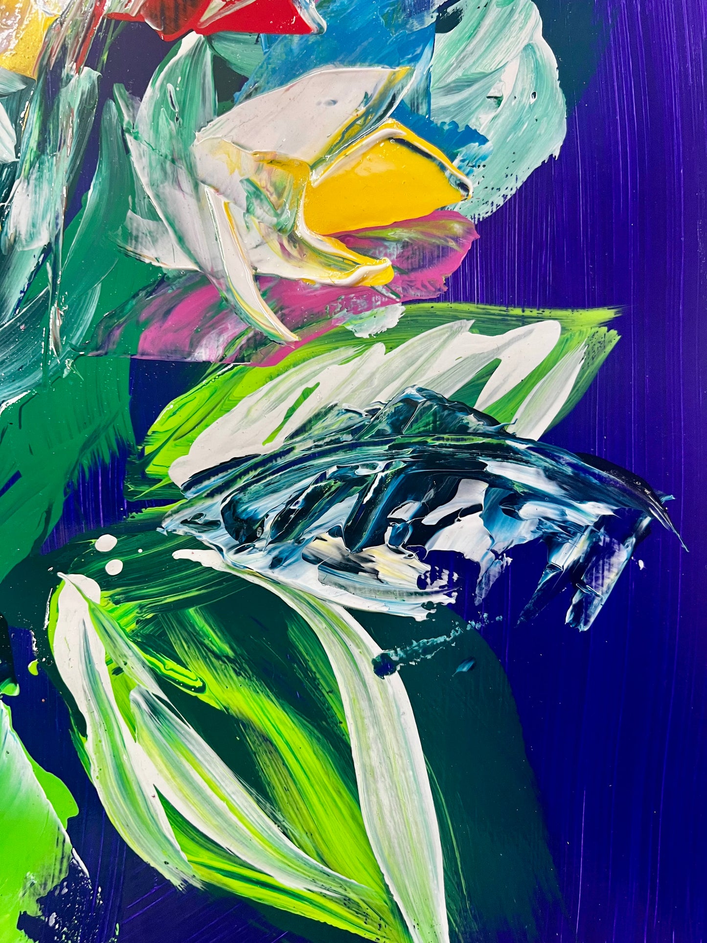 Courage to be Tender / Purple / Archival Paper Bouquet / Sunday Collection / January 2026