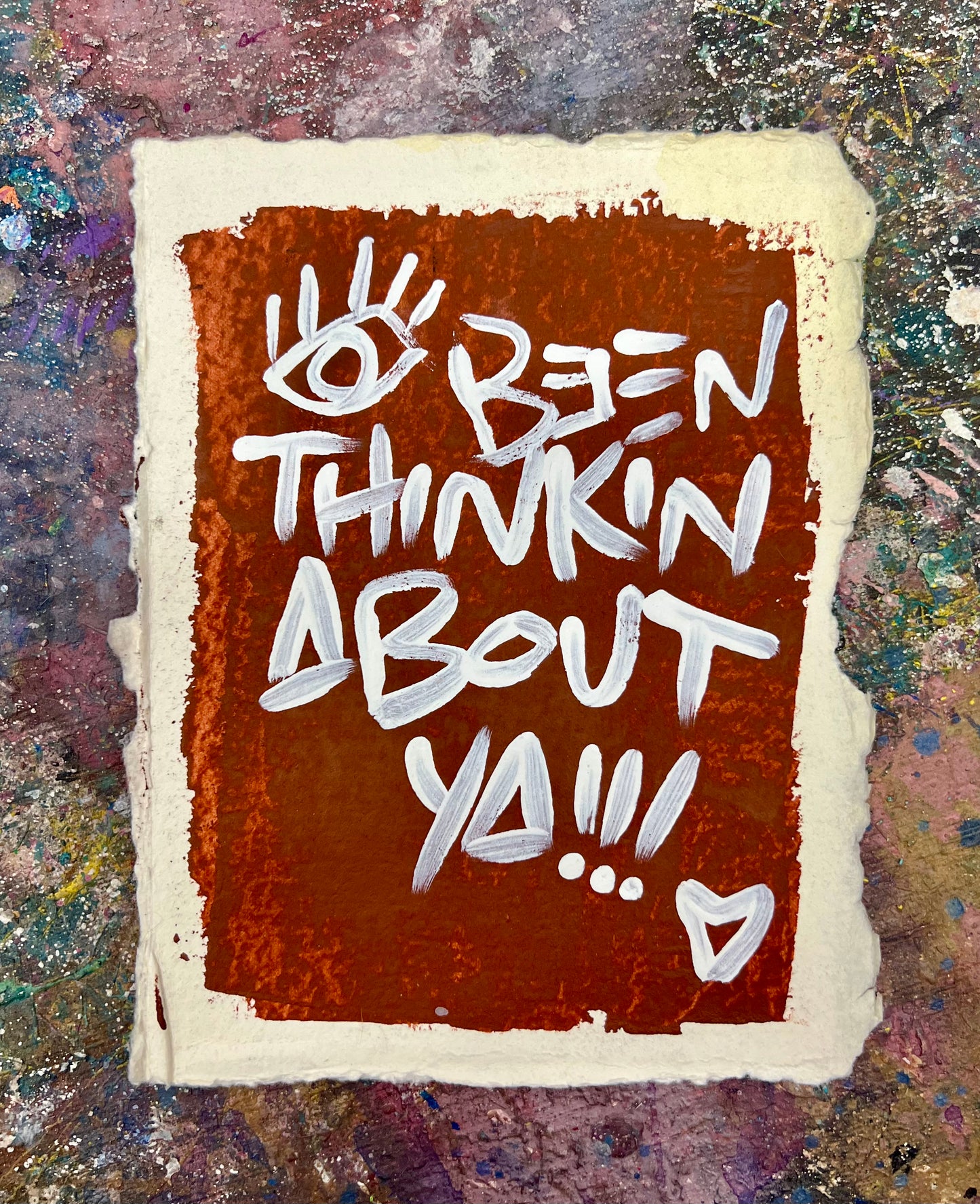 Been Thinkin About Ya / Burgundy / Archival Paper Mantra / BOGO Originals / January 2026