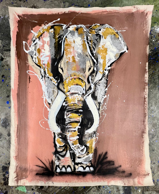 Now and Becoming / Throwback Metallic Elephant / Winter 2025