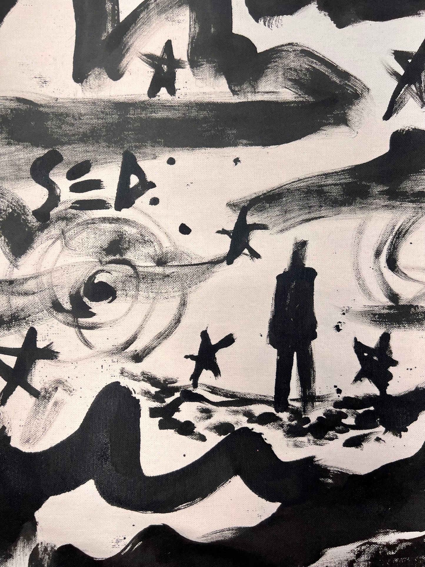 Black & White Seascape Sketch / June 2025