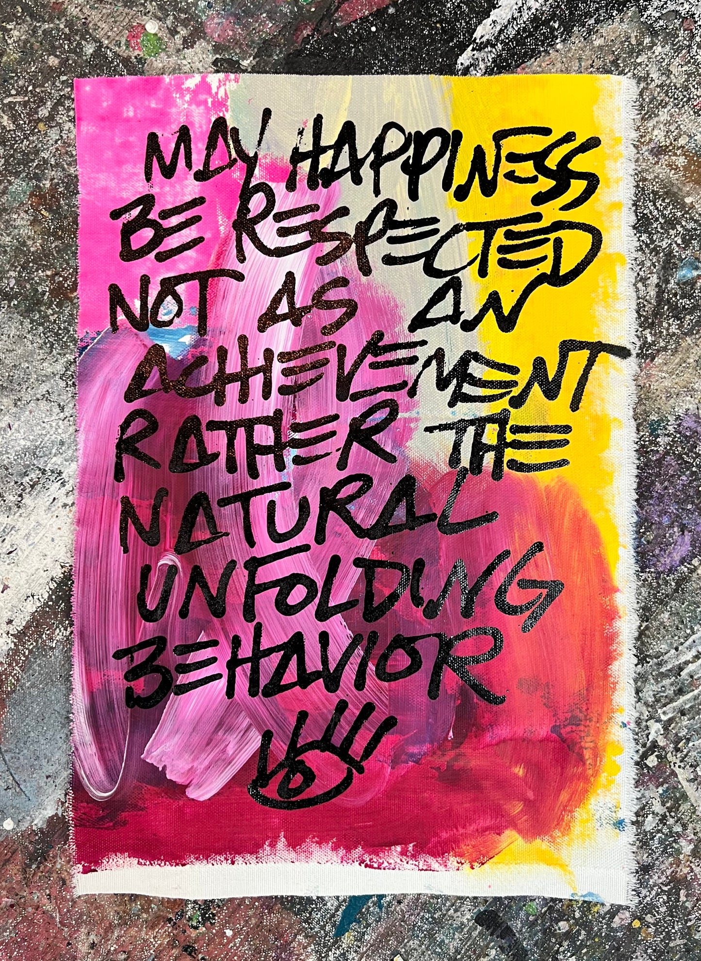 Natural Unfolding / Fuchsia Mantra / March 2026