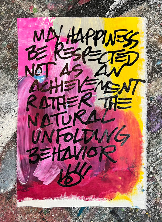 Natural Unfolding / Fuchsia Mantra / March 2026