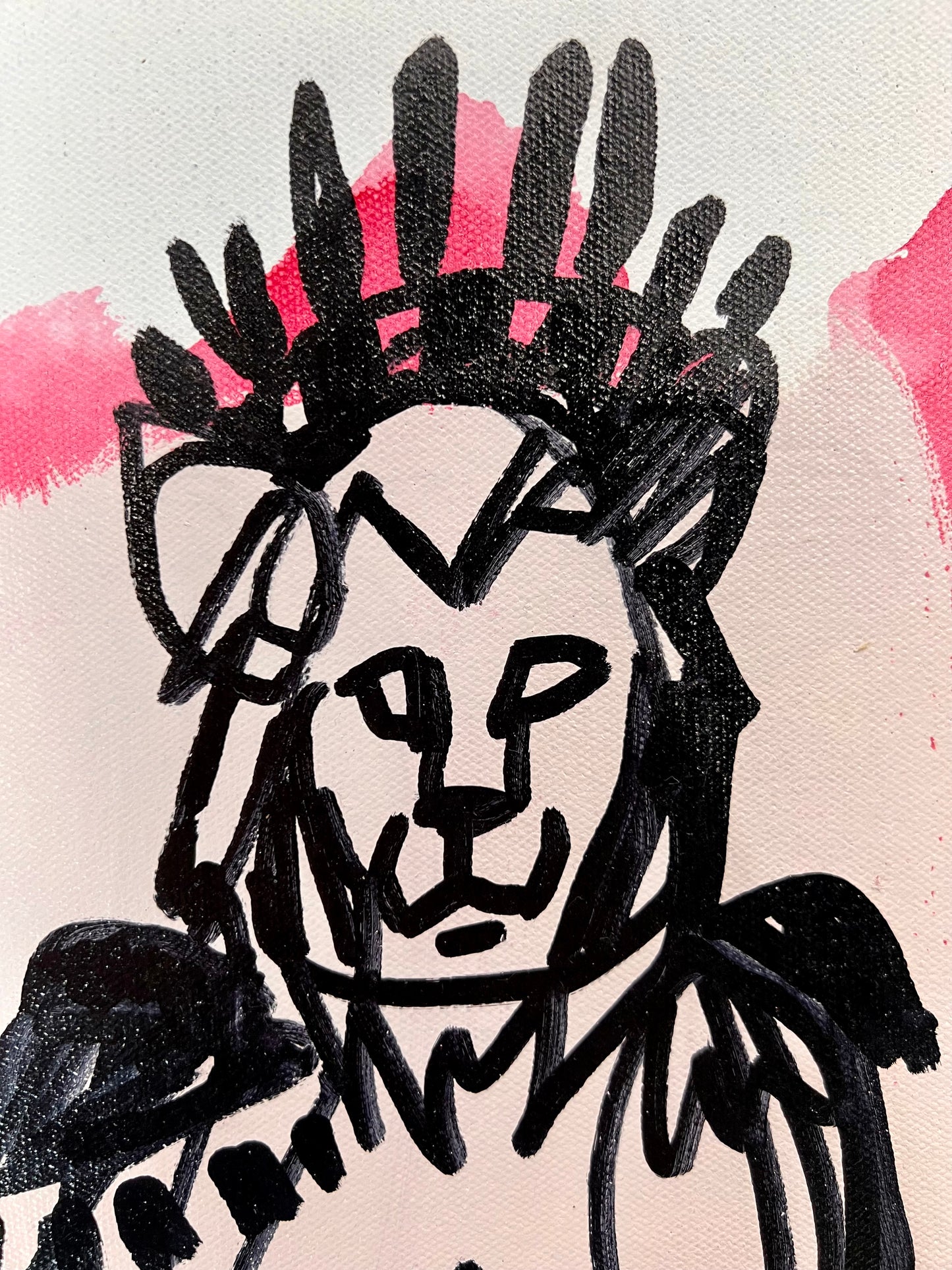 Quieting / Lion Sketch / July 2025