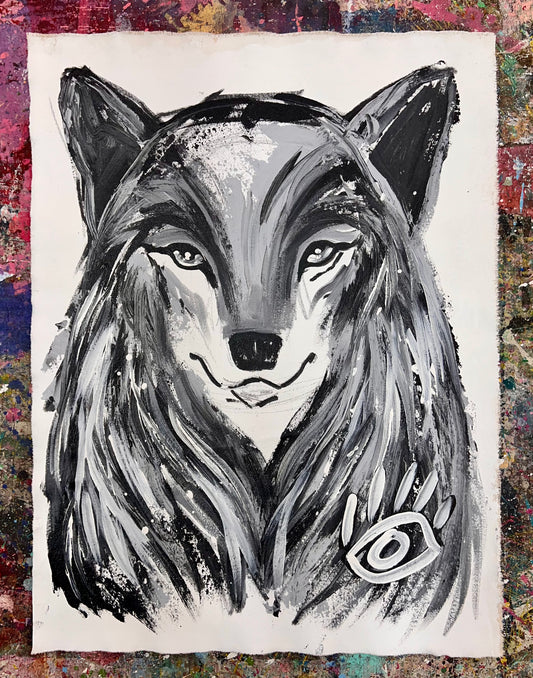 Black & White Wolf / Wednesday Refresh / August 2025