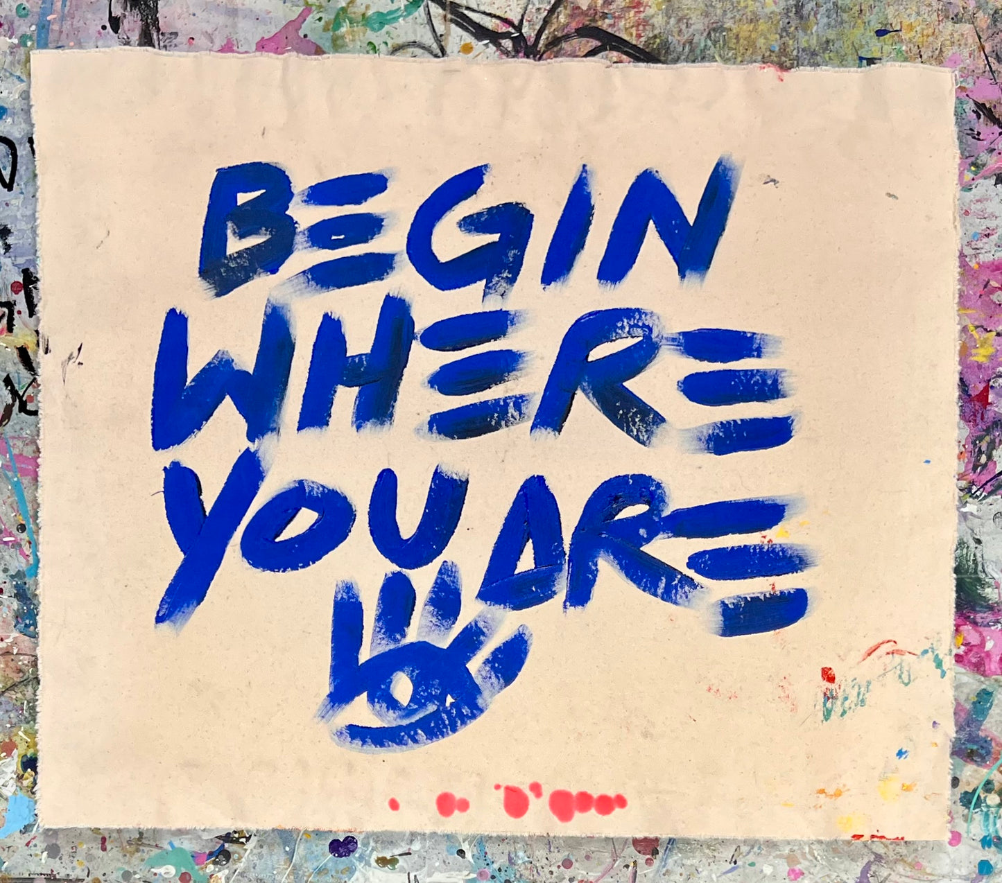 Begin Where You Are / Hummingbird / Sunday Collection / November 2025
