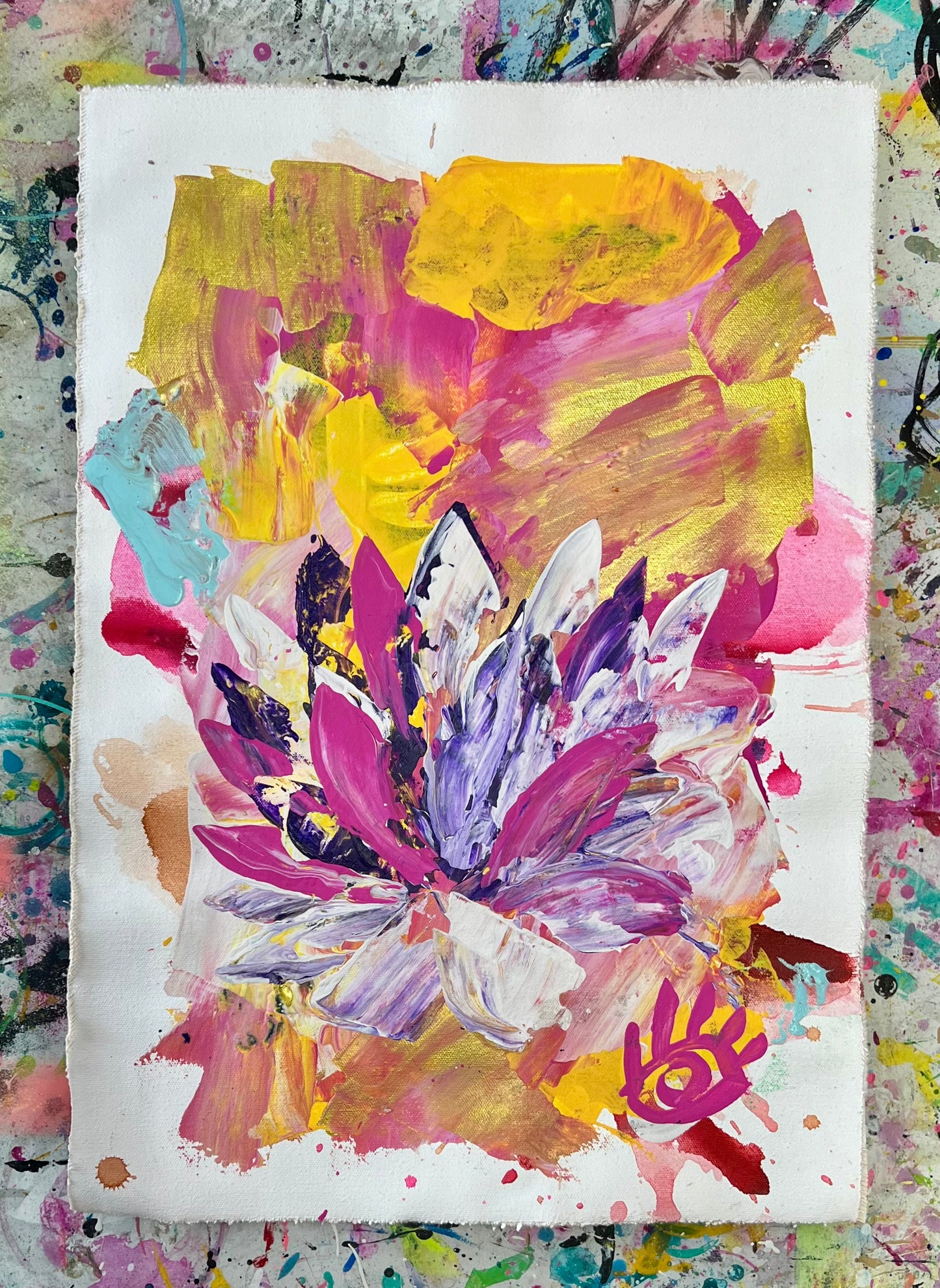 Beautiful and Free / Abstract Lotus / April 2026