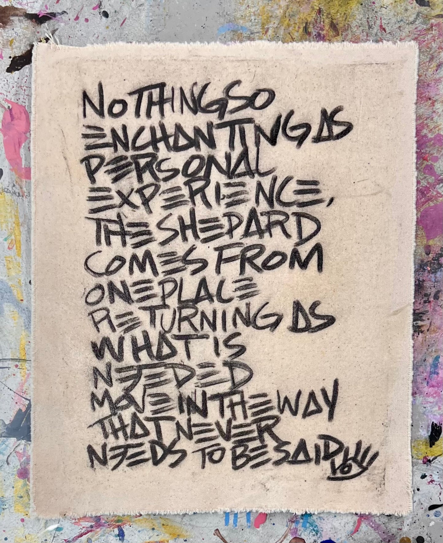 As What is Needed / Mantra / July 2025