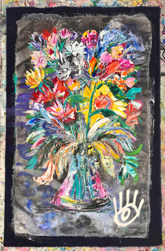 Gathering Glow / Vase of Flowers / Wednesday Refresh / August 2025